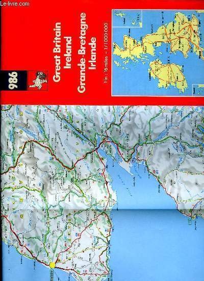 CARTE MICHELIN N�986