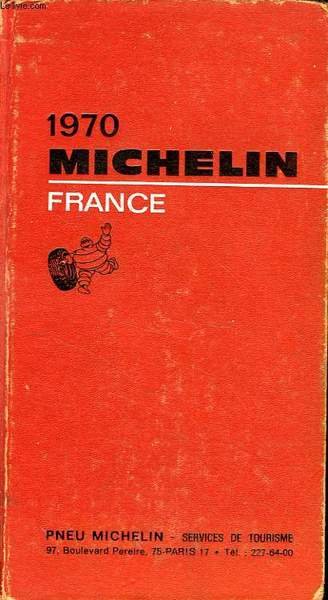 GUIDE ROUGE MICHELIN France