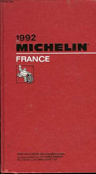 GUIDE ROUGE MICHELIN France