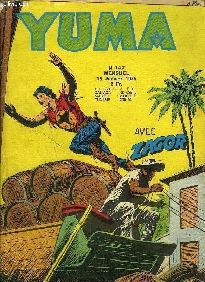 Yuma - mensuel n�147 - Zagor, Le tr�sor de l'Esmeralda