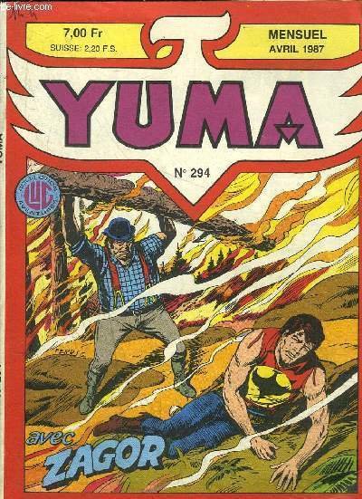 Yuma - mensuel n�294 - Zagor, Zagor en prison