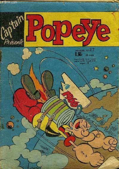 Cap'tain pr�sente : Popeye - mensuel n�27 - Voyage dans …