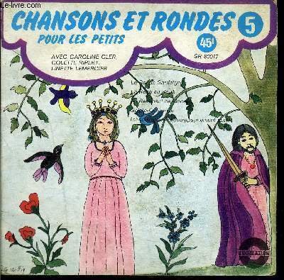 disque 45t // Chansons et rondes pour les petits n�5