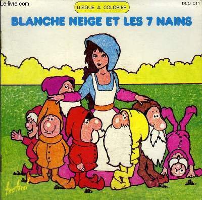 disque 45t // Blanche Neige et les 7 nains