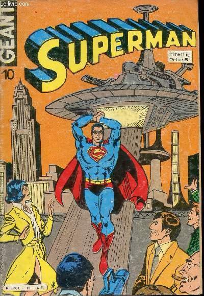 Superman - G�ant n�10 - La grande frayeur de Superman