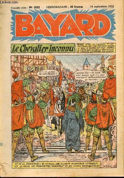 Bayard, nouvelle s�rie - Hebdomadaire n�302 - 14 septembre 1952