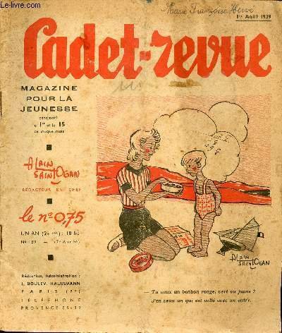 Cadet-Revue n� 159 - 1er ao�t 1939 - De la …