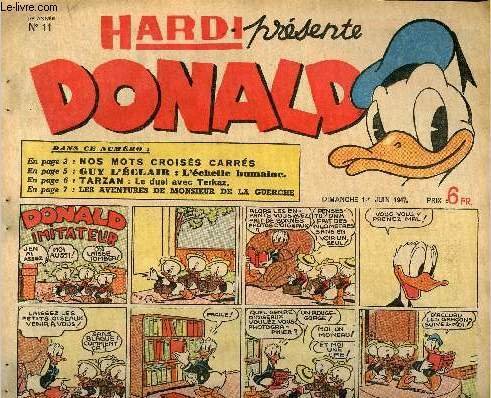 Donald (Hardi pr�sente) - n� 11 - 1er juin 1947 …