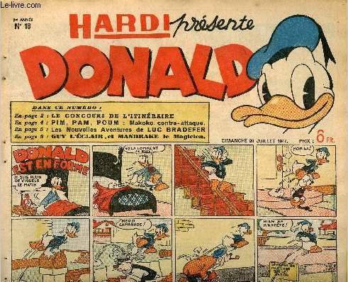 Donald (Hardi pr�sente) - n� 18 - 20 juillet 1947 …
