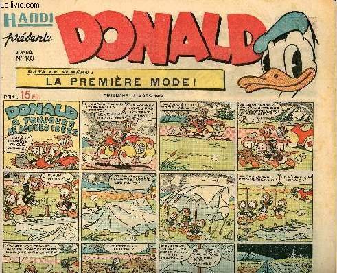 Donald (Hardi pr�sente) - n� 103 - 13 mars 1949 …