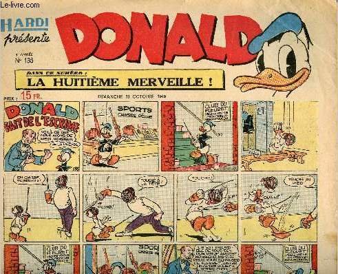 Donald (Hardi pr�sente) - n� 135 - 23 octobre 1949 …