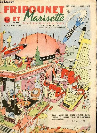 Fripounet et Marisette - ann�e 1958 - n� 26 - …