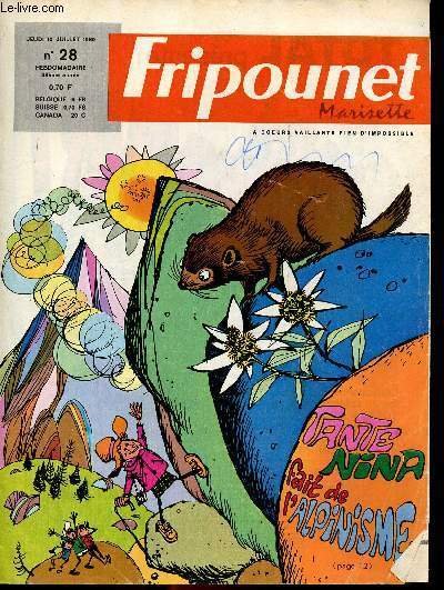 Fripounet et Marisette - ann�e 1969 - n� 28 - …