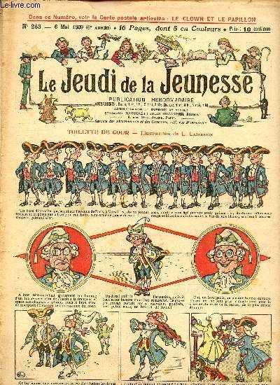 Le jeudi de la jeunesse - n� 263 - 6 …