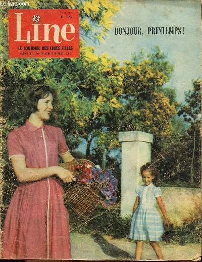 Line - n� 367 - mars 1962 - Consuelo par Duval et Francey - Ingrid Bergman - Le dernier restaurant o� l'on s'habille - 20.000 lieues sous les mers - Le p�ch� mignon le Loli par Marie Vodable - .