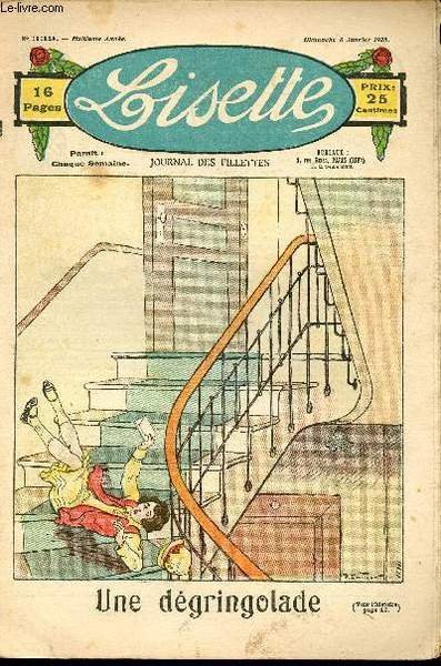 Lisette - n� 339 - 8 janvier 1928 - Myopie …