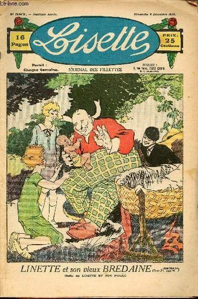 Lisette - n� 387 - 9 d�cembre 1928 - sollicitude …