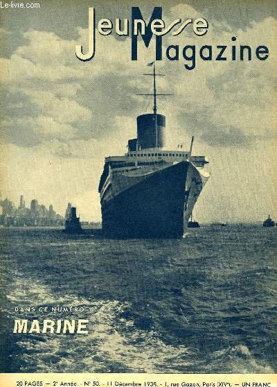 Jeunesse Magazine n°50, 2ème année : Marine