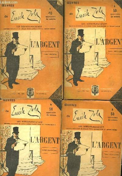 L'Argent. En 4 TOMES