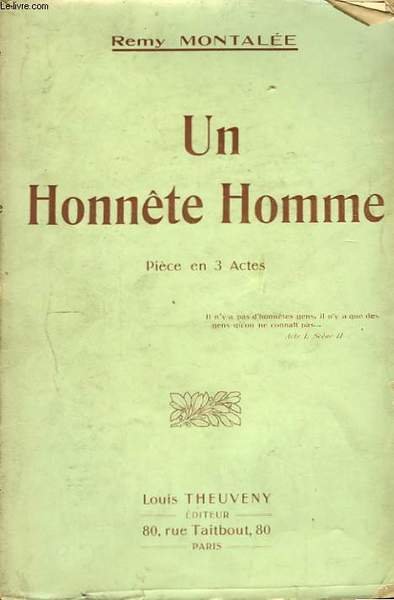 Un Honnête Homme.