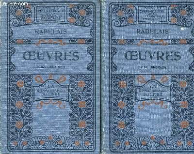Oeuvres. En 2 TOMES. Gargantua et Pantagruel.