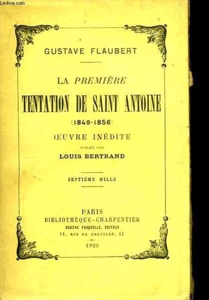 La première tentation de Saint Antoine (1849 - 1856)