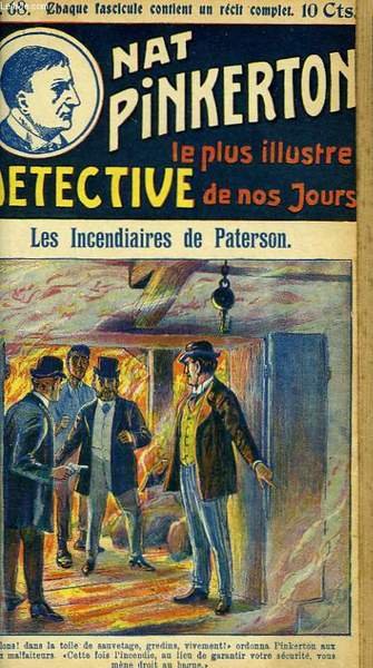 Nat Pinkerton N°68 : Les Incendiaires de Paterson