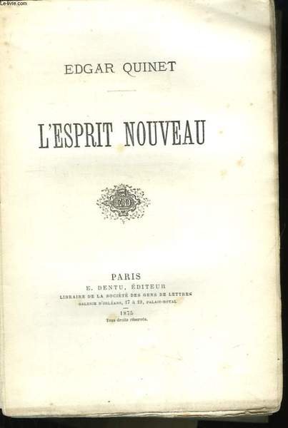 L'Esprit Nouveau