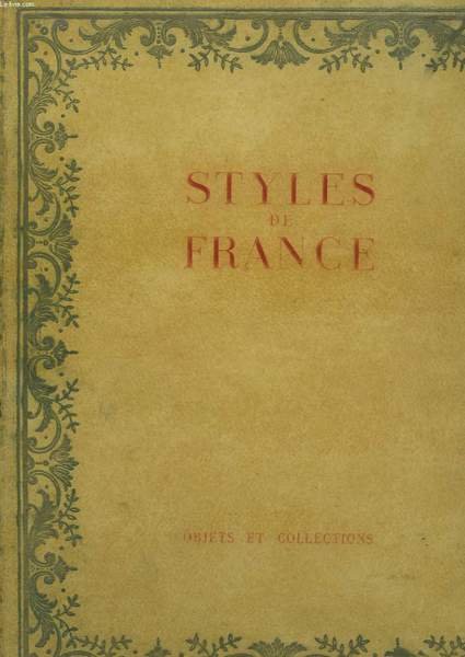 Styles de France. Objets et Collections de 1610 à 1920 | Immagine principale