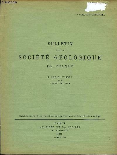 Bulletin de la Société Géologique de France. N°8 - TOME …