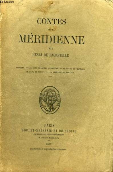 Contes de la Méridienne | Immagine principale