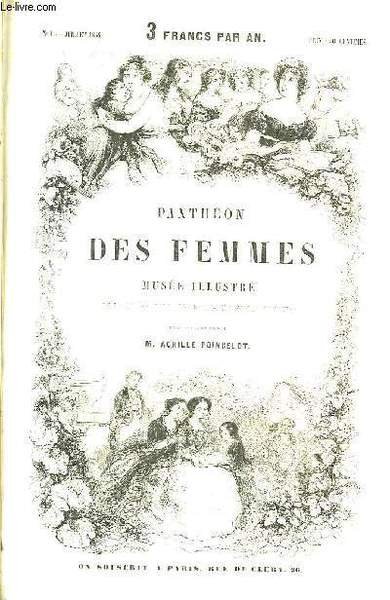 Panthéon des Femmes, Musée Illustré. 1ère année (1854 - 1855) …