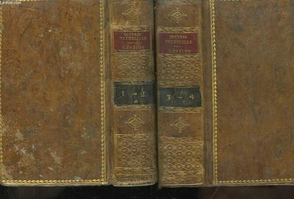 L'Enéide. 4 Tomes en 2 volumes.