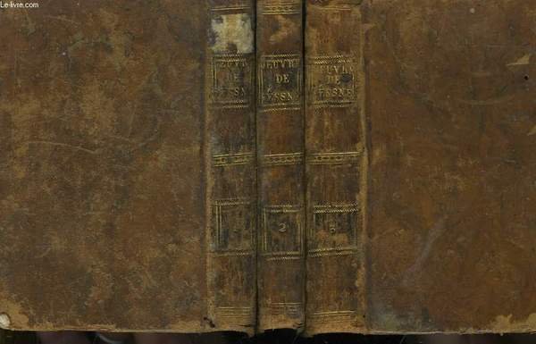 Oeuvres complettes de Gessner. En 3 TOMES