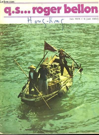 Q.S. .Roger Bellon N°6 (vol. XXIV) : Hong Kong. | Immagine principale
