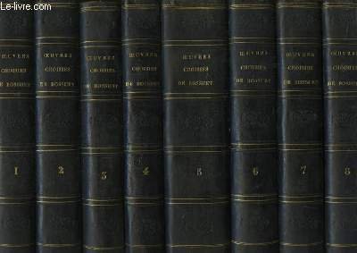 Oeuvres choisies de Bossuet, Evêque de Meaux, dédiées à Monseigneur …