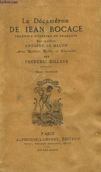 Le Décaméron. TOME 1er