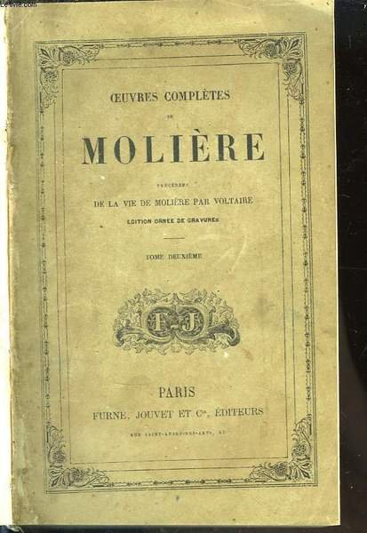 Oeuvres Complètes de Molière. En 2 TOMES