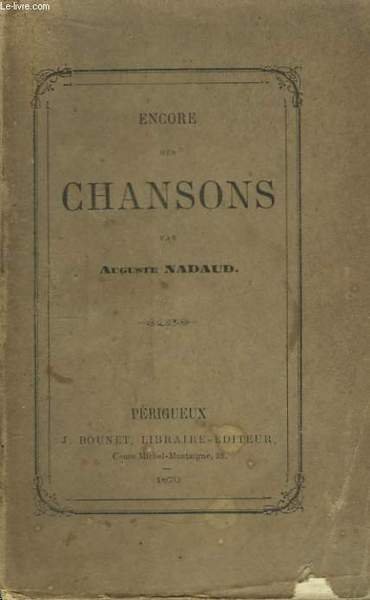 Encore des Chansons
