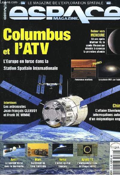 Espace Magazine, le magazine de l'exploration spatiale. N°35 : Columbus …