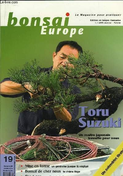 Bonsai Europe. Année 2005 (du n°19 au n°24)