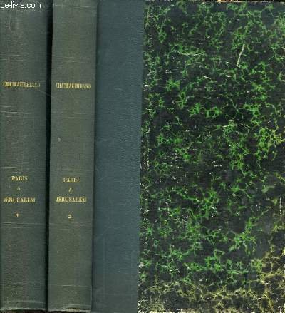 Itinéraire de Paris à Jérusalem. En 2 TOMES | Immagine principale