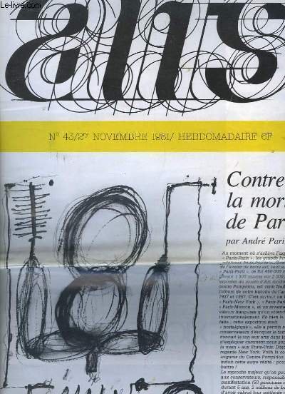 Arts N°43 : Contre la mort de Paris, par André …