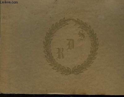 Catalogue R.D.S. - 1947 de Chaises, Canapés, Fauteuils, Méridienne, Bergères, … | Immagine principale