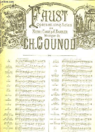 Faust N°7 : Ballade du Roi de Thulé.