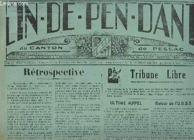 L'Indépendant du Canton de Pessac N°96 - 2e année : …