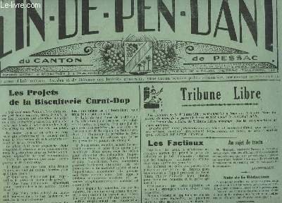 L'Indépendant du Canton de Pessac N°110 - 3e année : …