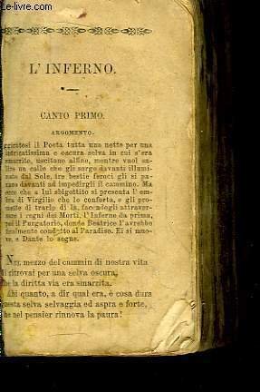 Della Divina Commedia. - Il Purgatorio - Il Paradiso.