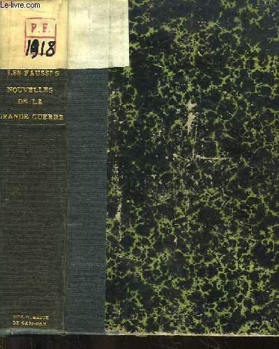 Les Fausses Nouvelles de la Grande Guerre. TOME 2 | Immagine principale