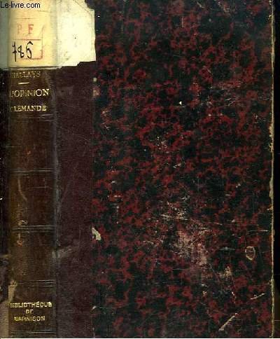 L'Opinion Allemande pendant la Guerre 1914 - 1918 | Immagine principale